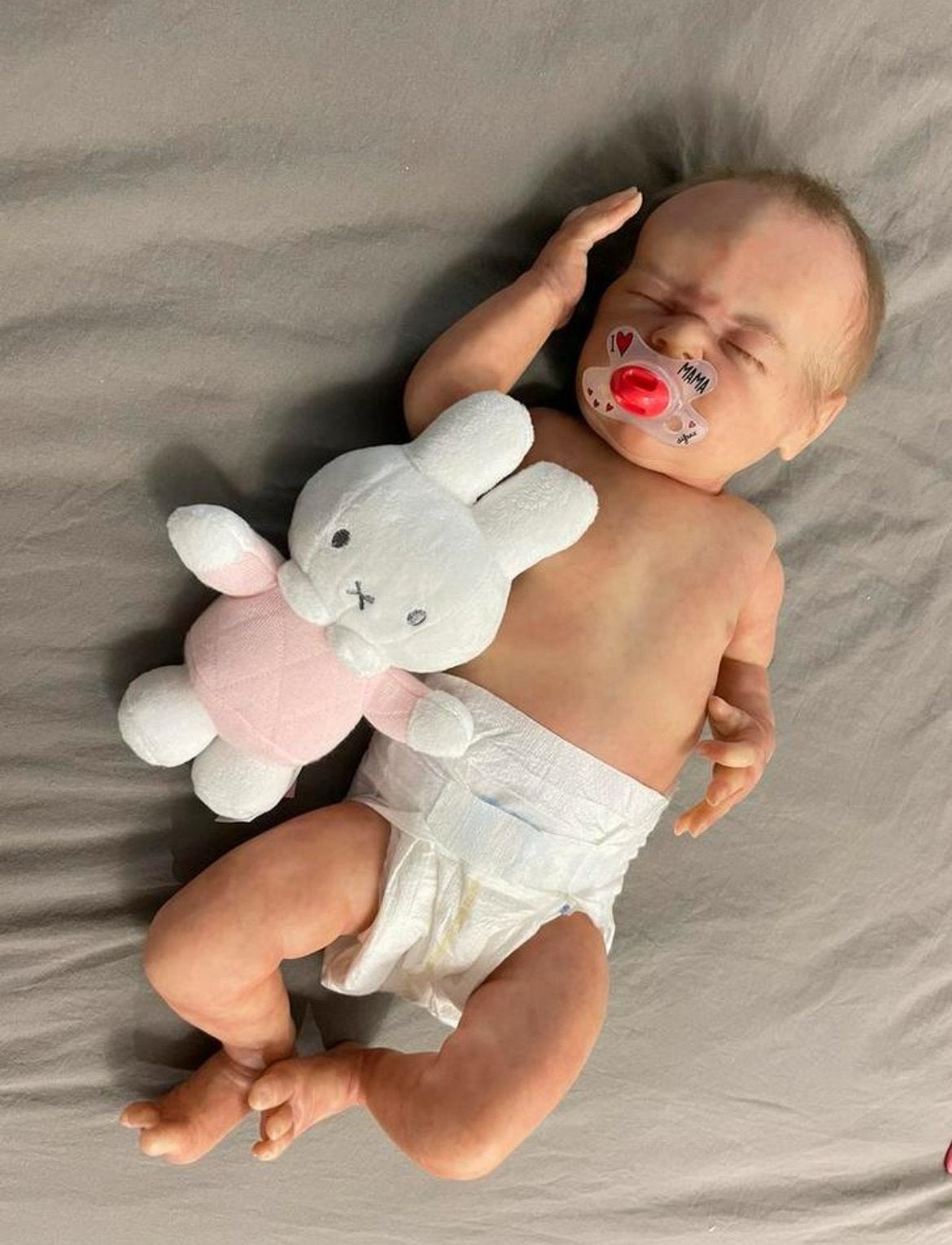 Reborn baby, Ophalen of Verzenden, Zo goed als nieuw, Jongetje of Meisje