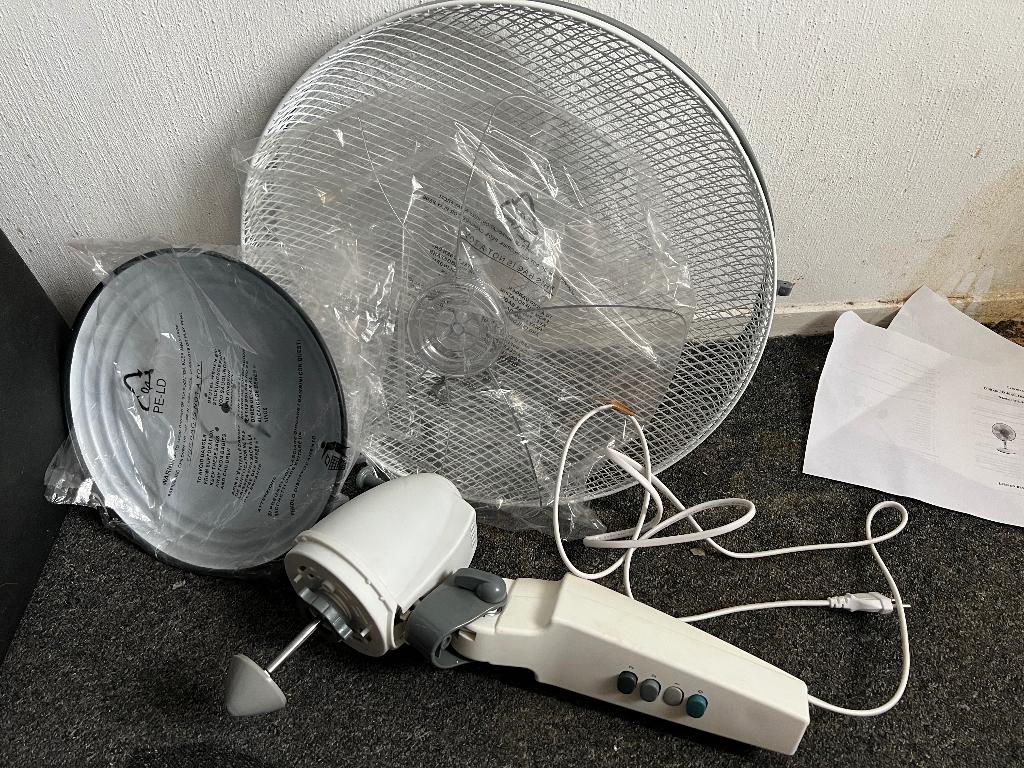 Tafelventilator, Witgoed en Apparatuur, Ophalen, Nieuw, Tafelventilator