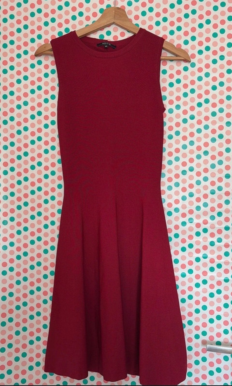 Nikkie rood jurkje maat 32 xxs, Ophalen of Verzenden, Zo goed als nieuw, Maat 34 (XS) of kleiner, Boven de knie