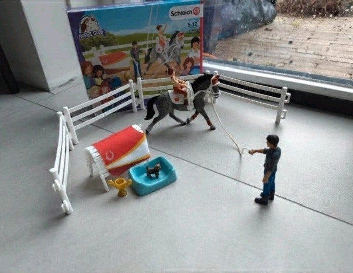 Schleich Mia's Voltige Rijset - Fantastische Staat, Ophalen, Gebruikt