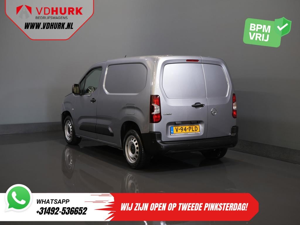 Opel Combo 1.2 Turbo BENZINE 3Pers/ Carplay/ Navi/ Camera/ P, Auto's, Bestelauto's, Voorwielaandrijving, Gebruikt, 1199 cc, Origineel Nederlands
