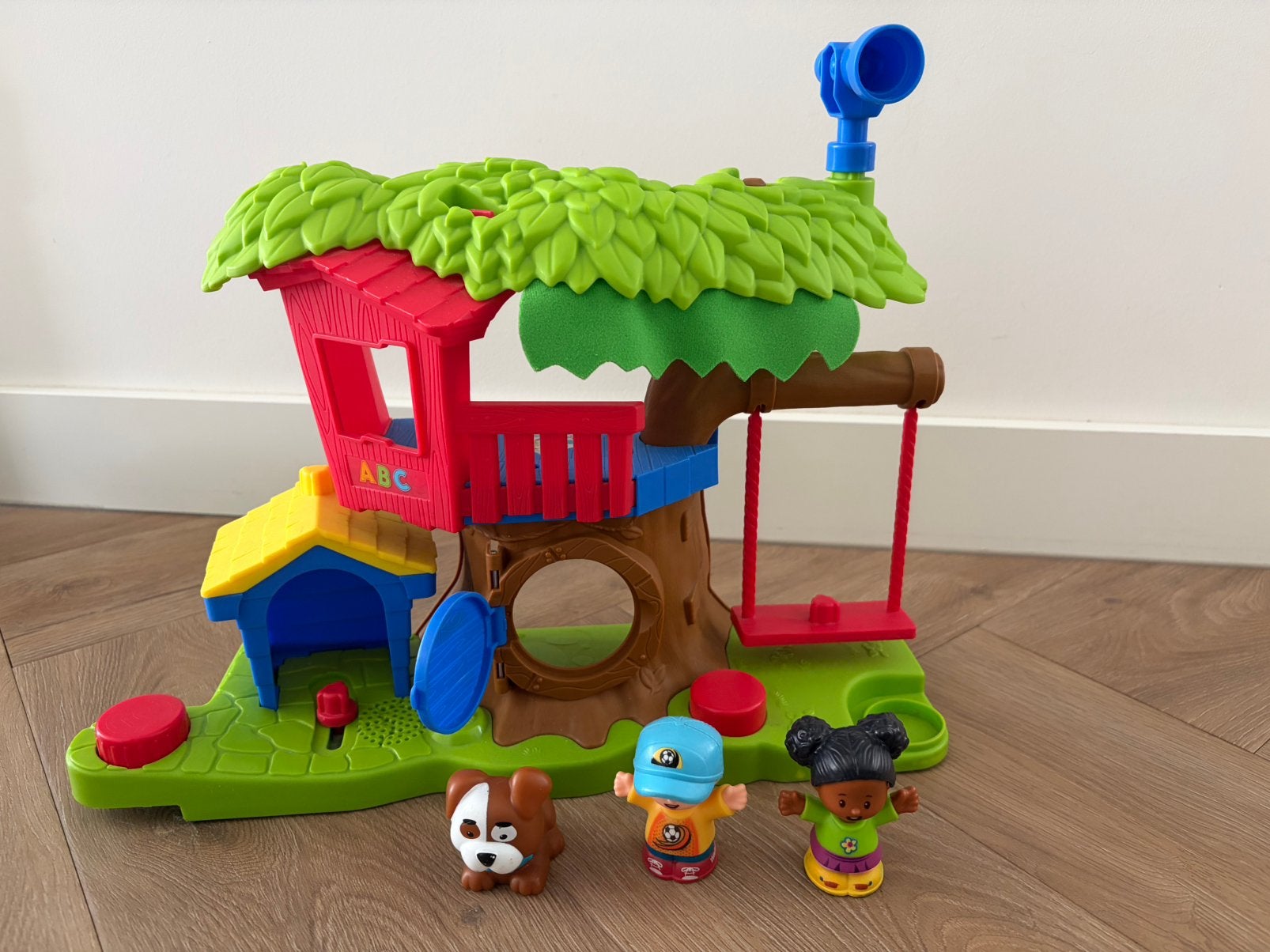 Boomhut van Little People, Fisher Price, Ophalen of Verzenden, Zo goed als nieuw, Speelset, Met geluid