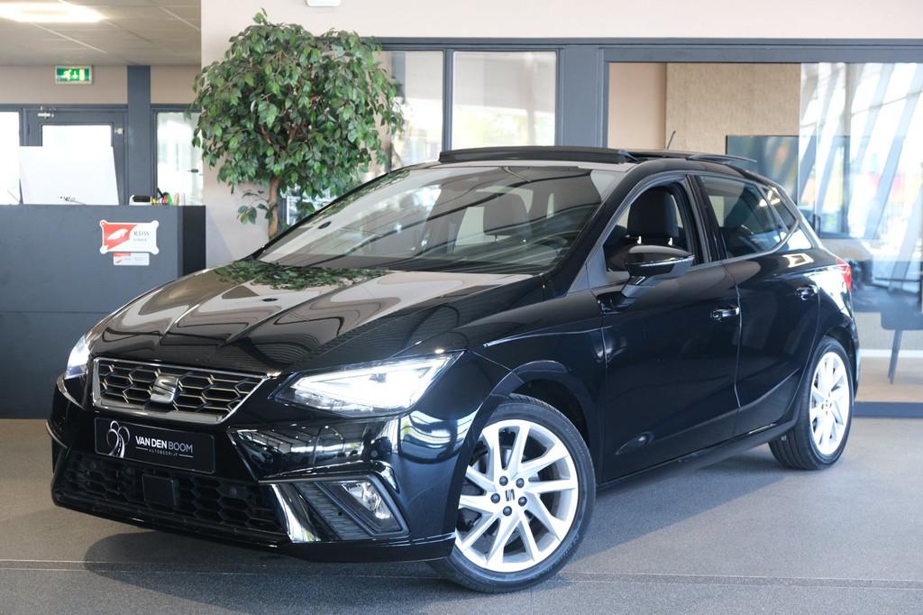 Seat Ibiza 1.0 EcoTSI FR 110PK DSG Facelift Pano Led Virtual, Stof, Gebruikt, 580 kg, Origineel Nederlands
