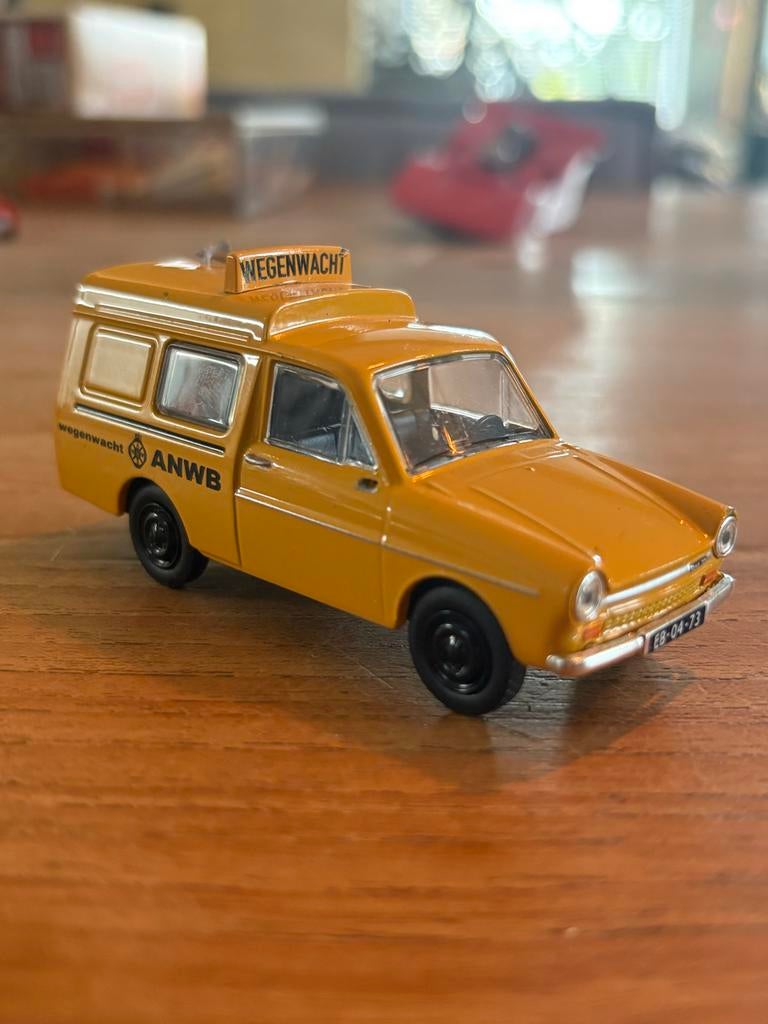 Wsi Daf 33 Modelauto ANWB Wegenwacht 1:43, Ophalen of Verzenden, Gebruikt, Bus of Vrachtwagen