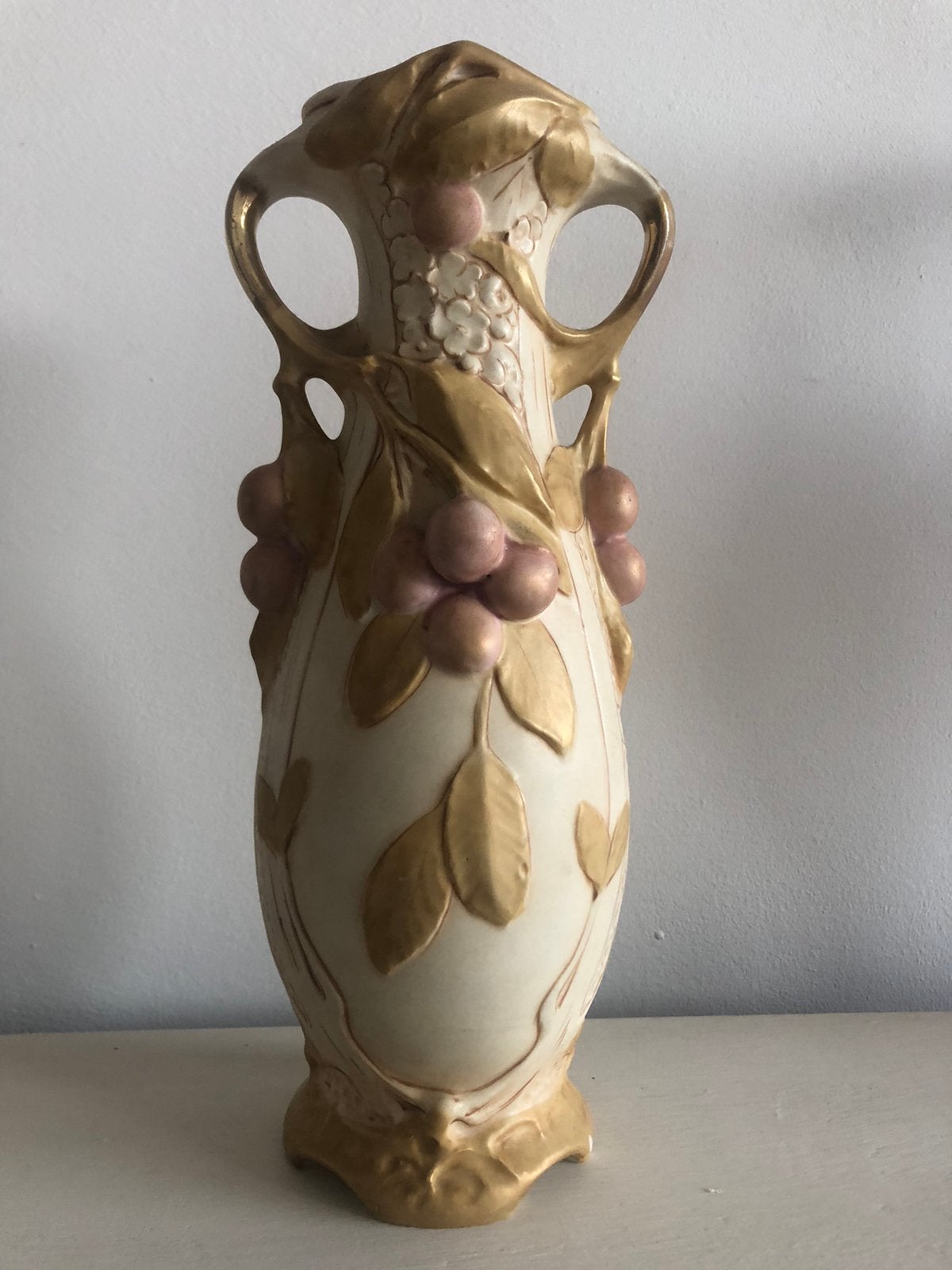 Art Nouveau vaas Royal Dux, Bohemen, Ophalen of Verzenden