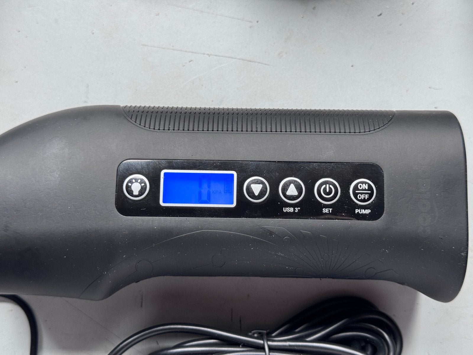 Coolada XL bandenpomp met LCD-scherm, Auto diversen, Autogereedschap, Gebruikt, Ophalen of Verzenden
