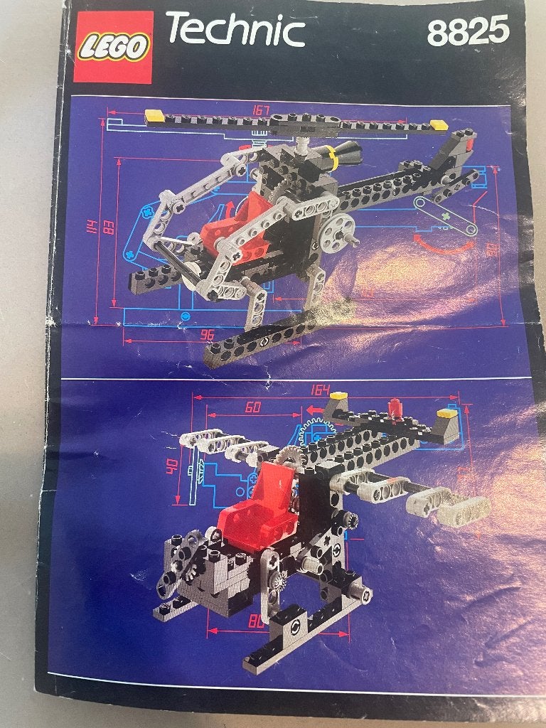Lego Technic 8825, Gebruikt, Lego, Compleet, Ophalen of Verzenden