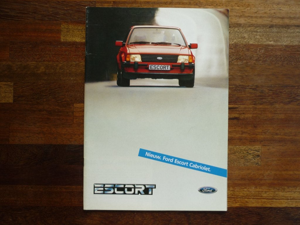 Ford Escort met de nieuwe Cabriolet (1984), Ophalen of Verzenden, Nieuw, Ford