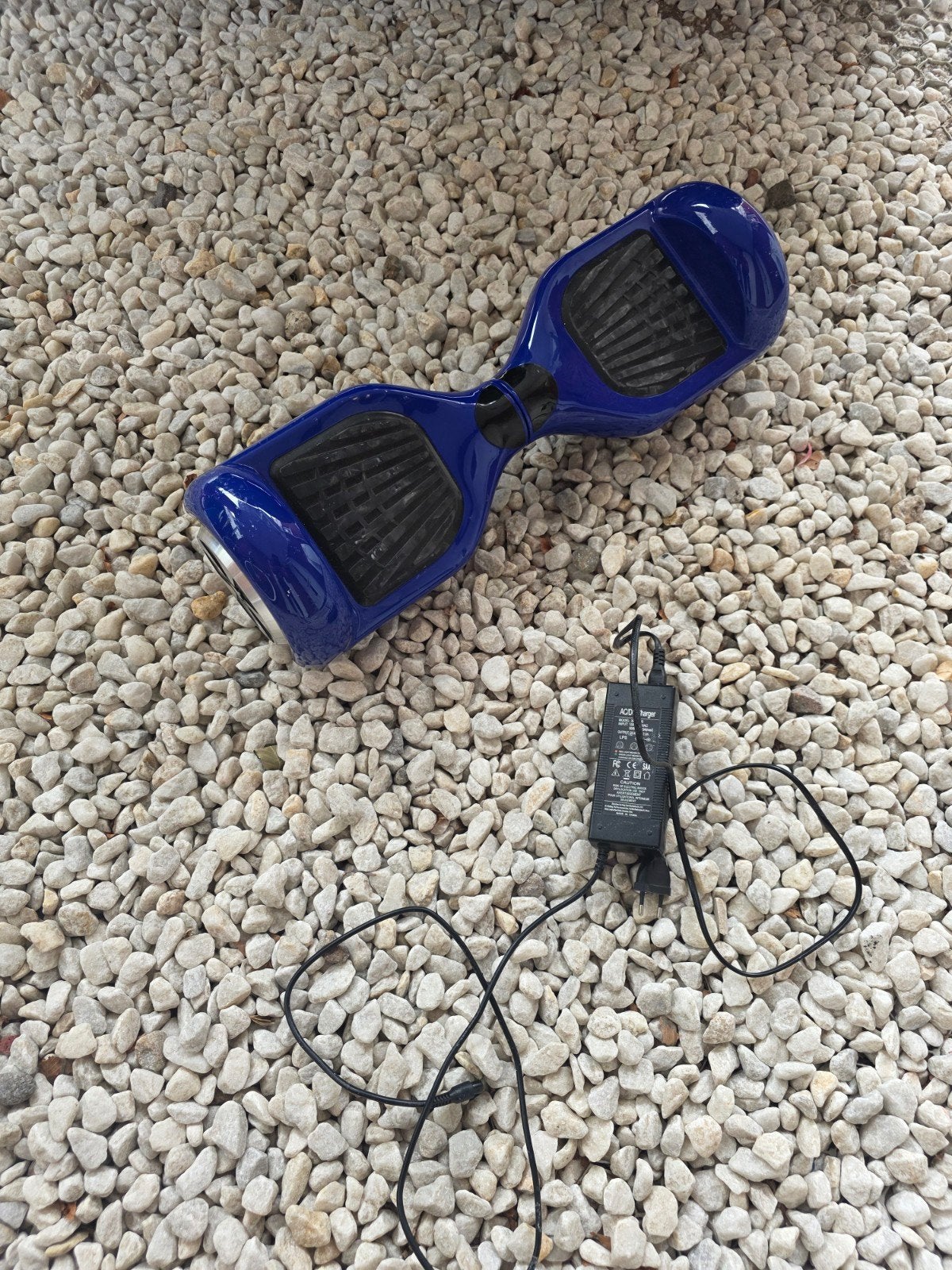 Blauwe Hoverboard / Elektrische step met oplader, Ophalen of Verzenden