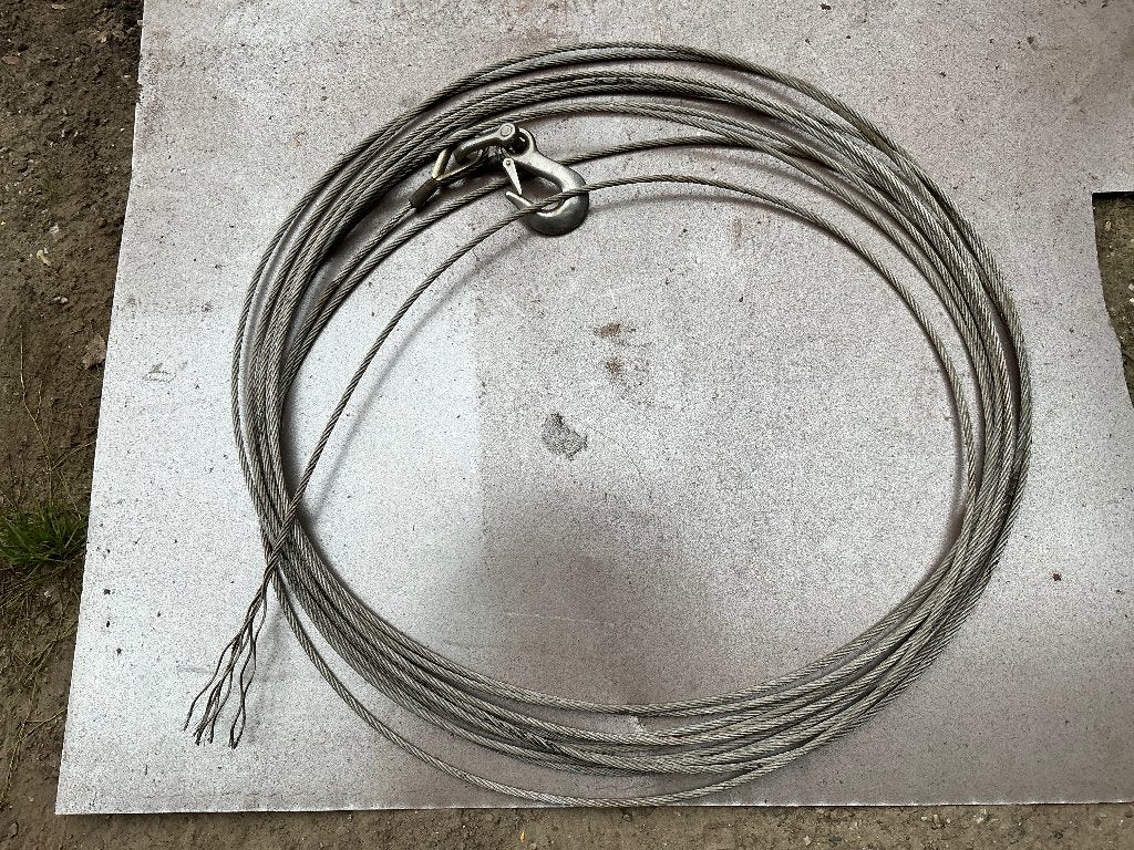 Gebruikte staalkabel, Ophalen of Verzenden, Zo goed als nieuw