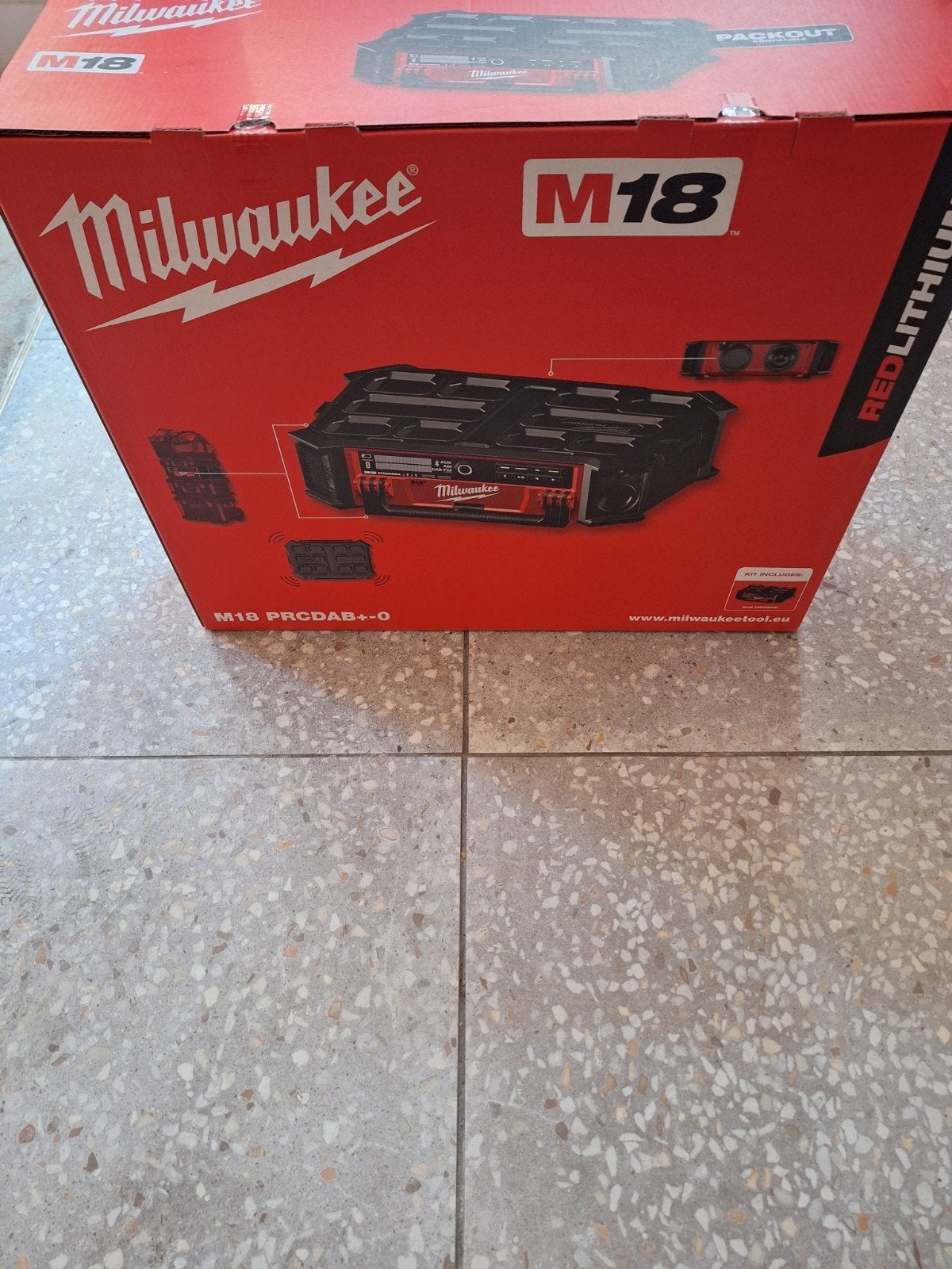 milwaukee bouwradio ( nieuw in doos ), Ophalen, Nieuw