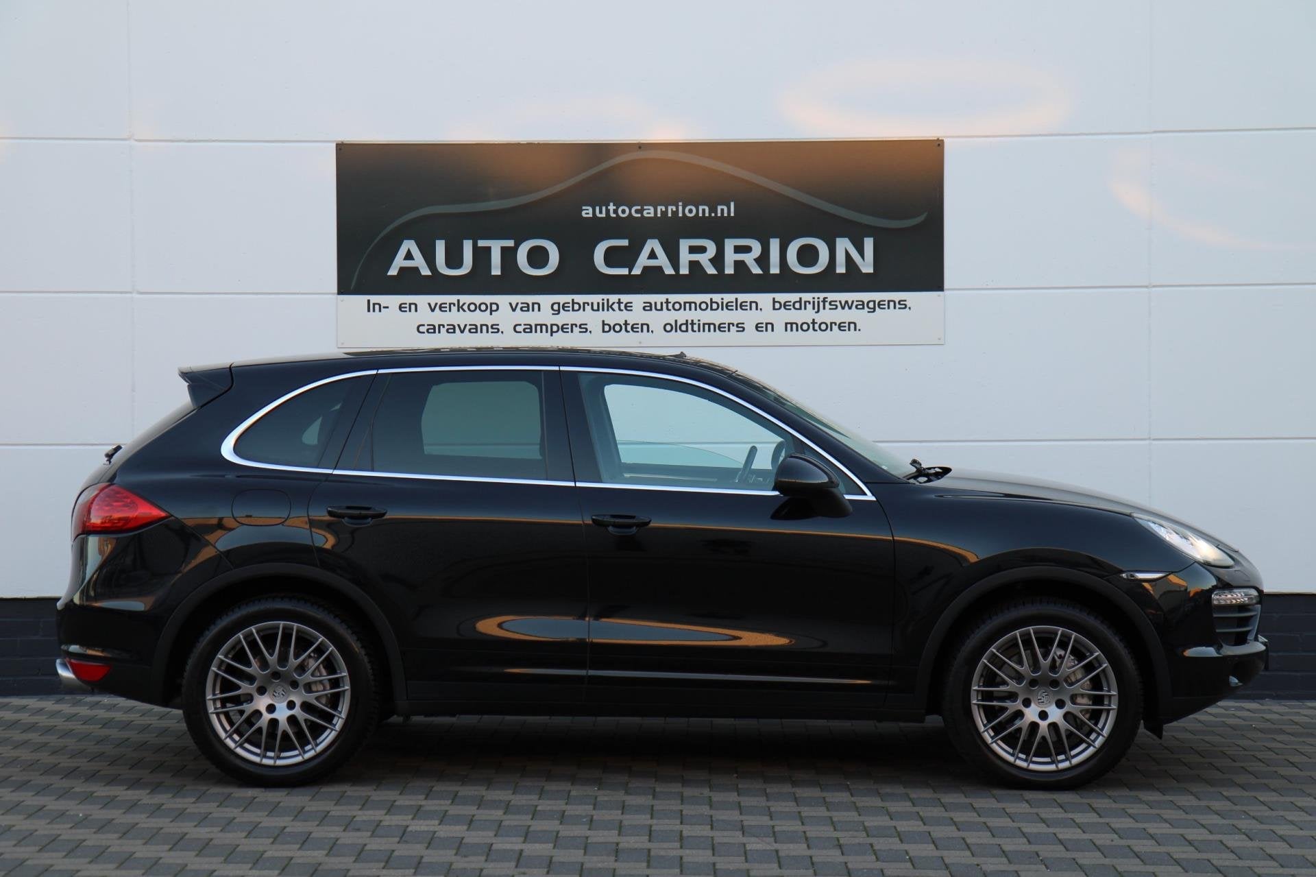 Porsche Cayenne 4.8 S V8 Schuifdak Xenon Luchtvering Luxe !, Automaat, Cayenne, Gebruikt, Zwart