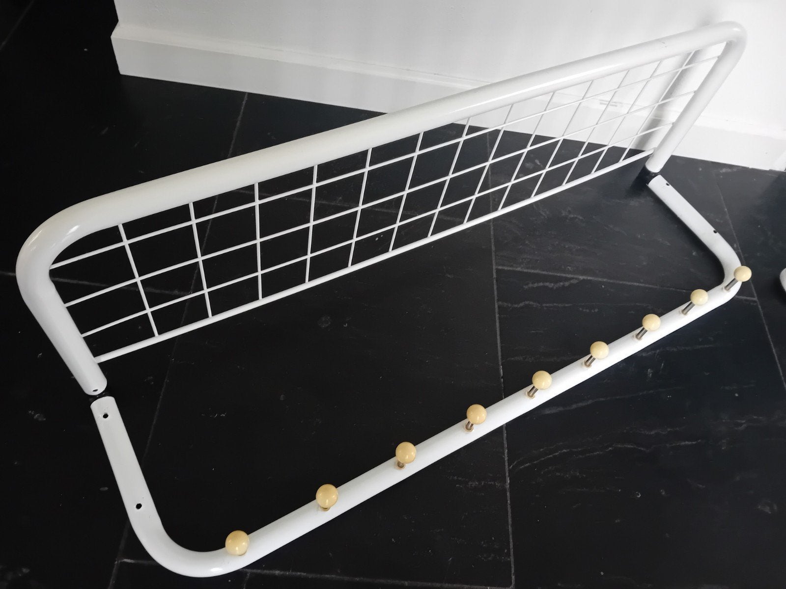 IKEA Niels Gammelgaard Kapstok (wit metaal), Wandkapstok, Gebruikt, Ophalen of Verzenden, Minder dan 100 cm