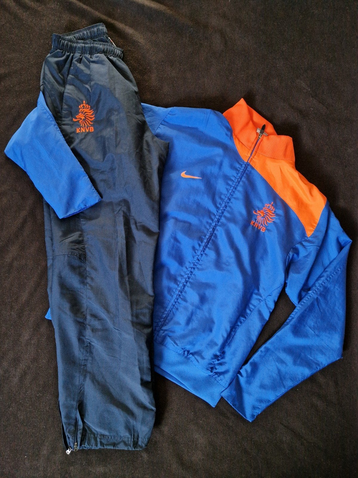 Nederlands elftal trainingspak shirt 2008 KNVB broek + jack, Nike, Ophalen of Verzenden, Zo goed als nieuw, Voetbal