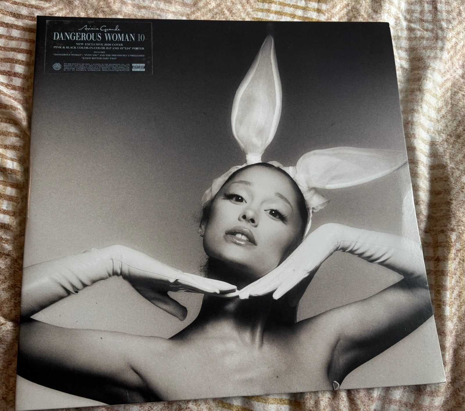 Ariana grande dangerous woman 10 years limited vinyl, Ophalen of Verzenden