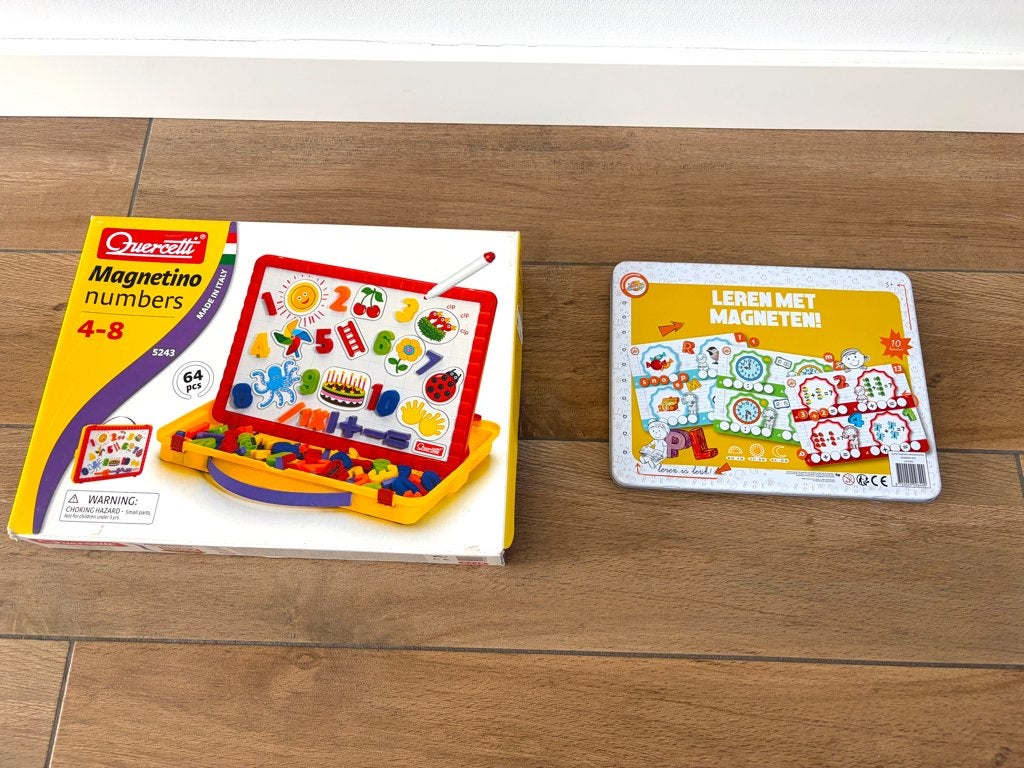 Leren met magneten, Magnetino Quercetti Magnetino numbers, Kinderen en Baby's, Speelgoed | Educatief en Creatief, Ophalen, Zo goed als nieuw