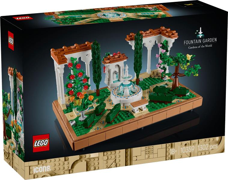 Lego Creator set 10359  Fountain Garden, Ophalen of Verzenden, Nieuw, Complete set, Lego