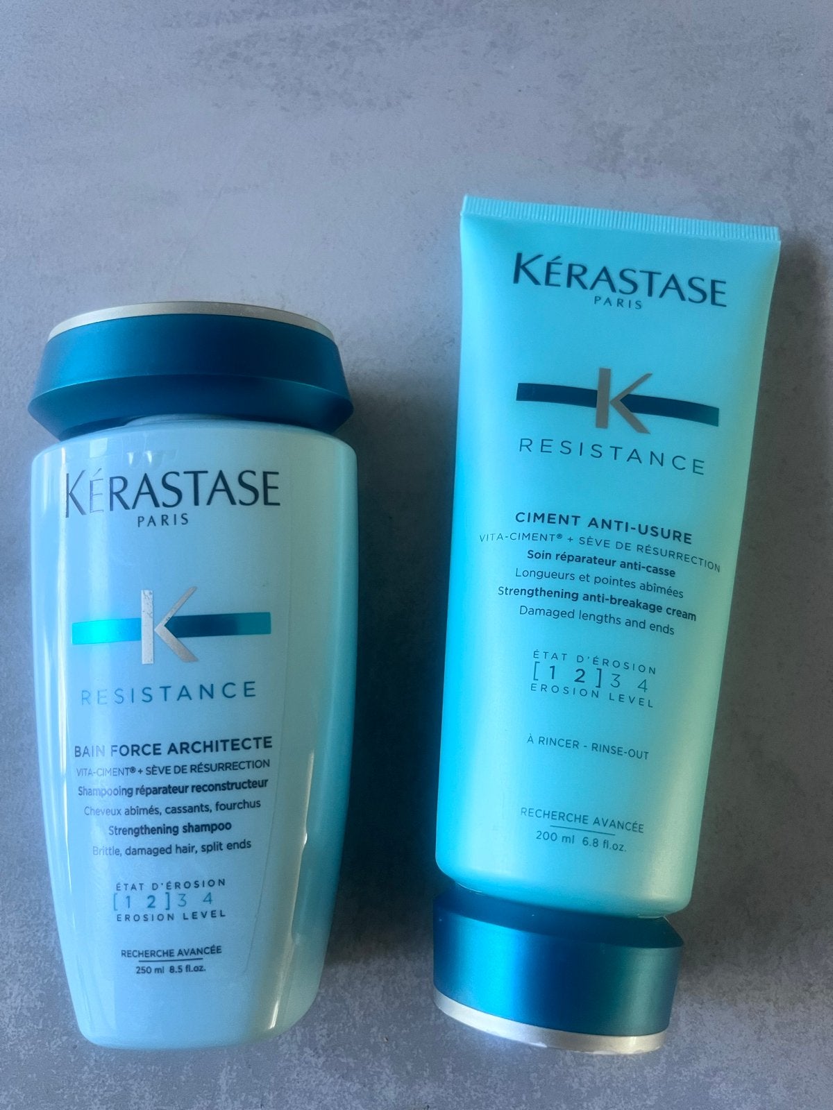Kérastase Resistance Bain Force Architecte & Ciment Anti-Usu, Ophalen of Verzenden, Nieuw, Shampoo of Conditioner