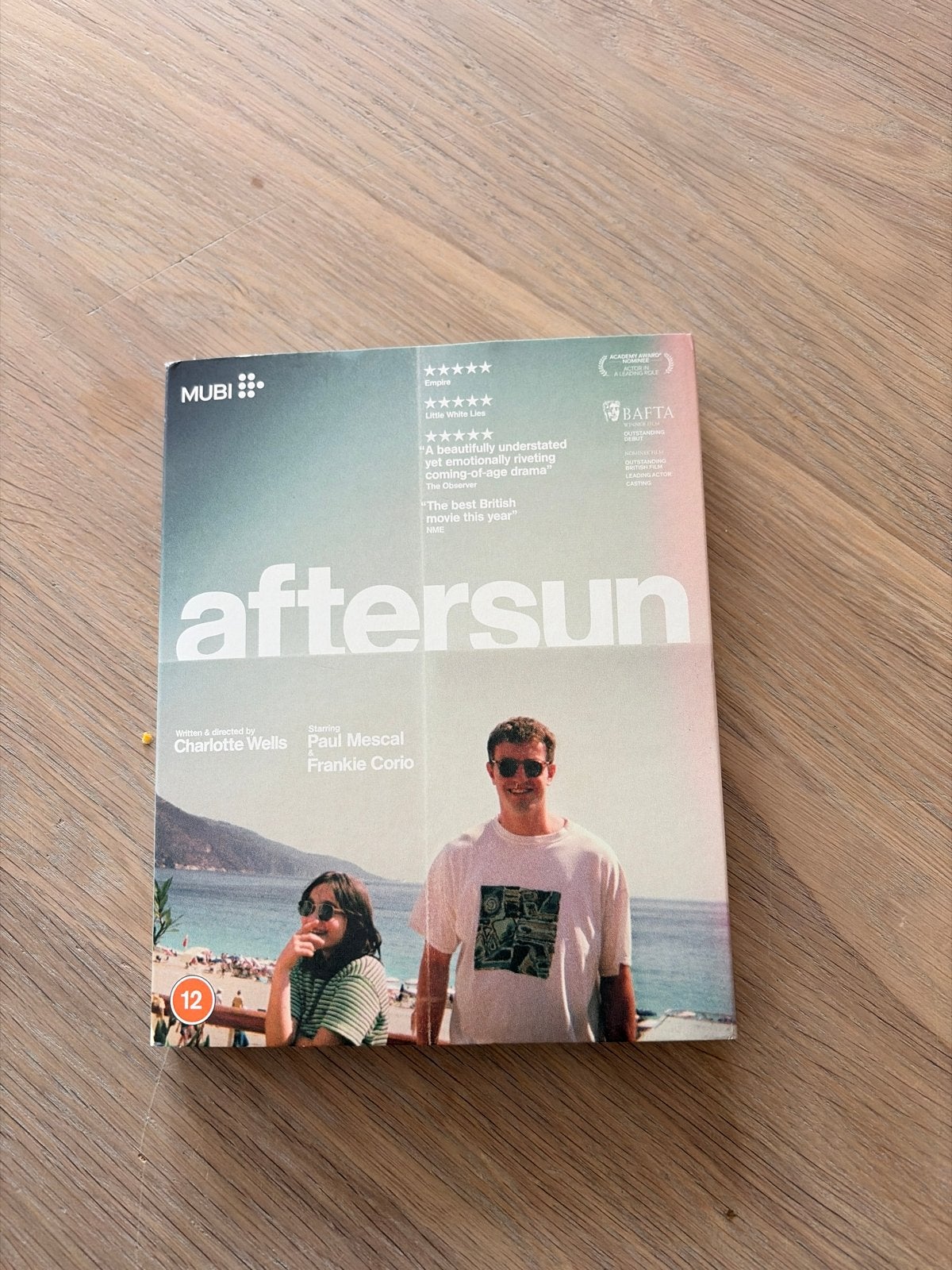 Aftersun Blu-ray - aangrijpend drama, Waargebeurd drama, Ophalen of Verzenden, Zo goed als nieuw, Vanaf 12 jaar
