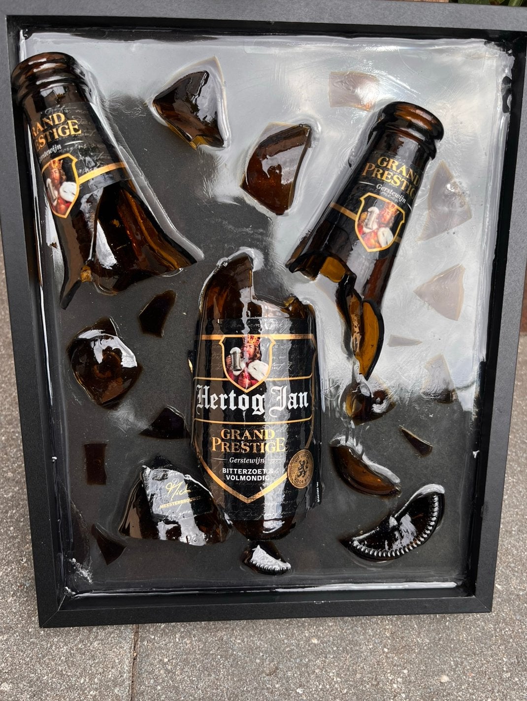 Hertog Jan Grand Prestige Kunstwerk in Epoxy, Antiek en Kunst, Ophalen of Verzenden
