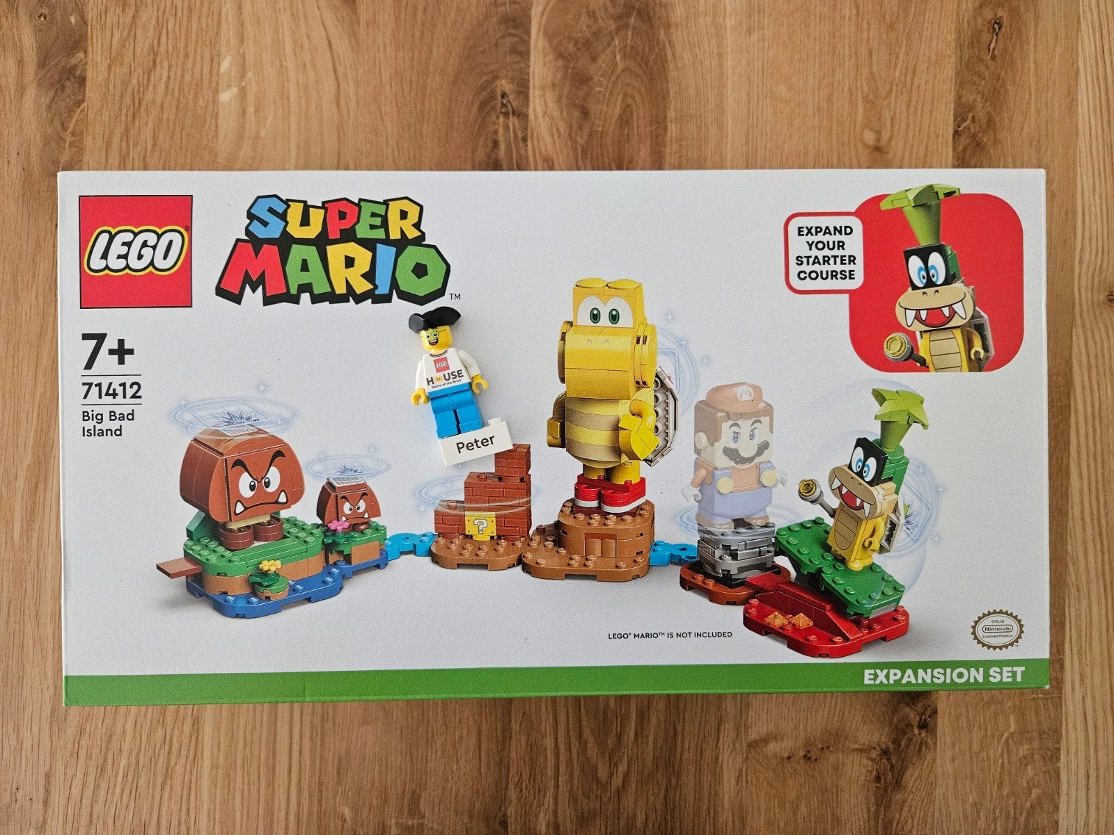 Nieuw ongeopend LEGO 71412 Super Mario Big Bad Island, Overige thema's, Verzenden, Lego, Nieuw