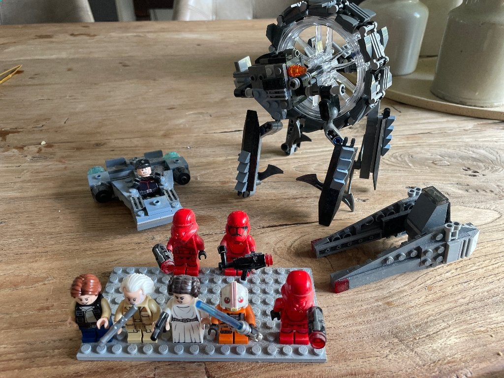 Lego star wars voertuigen en poppetjes, Star Wars, Lego, Ophalen of Verzenden, Zo goed als nieuw