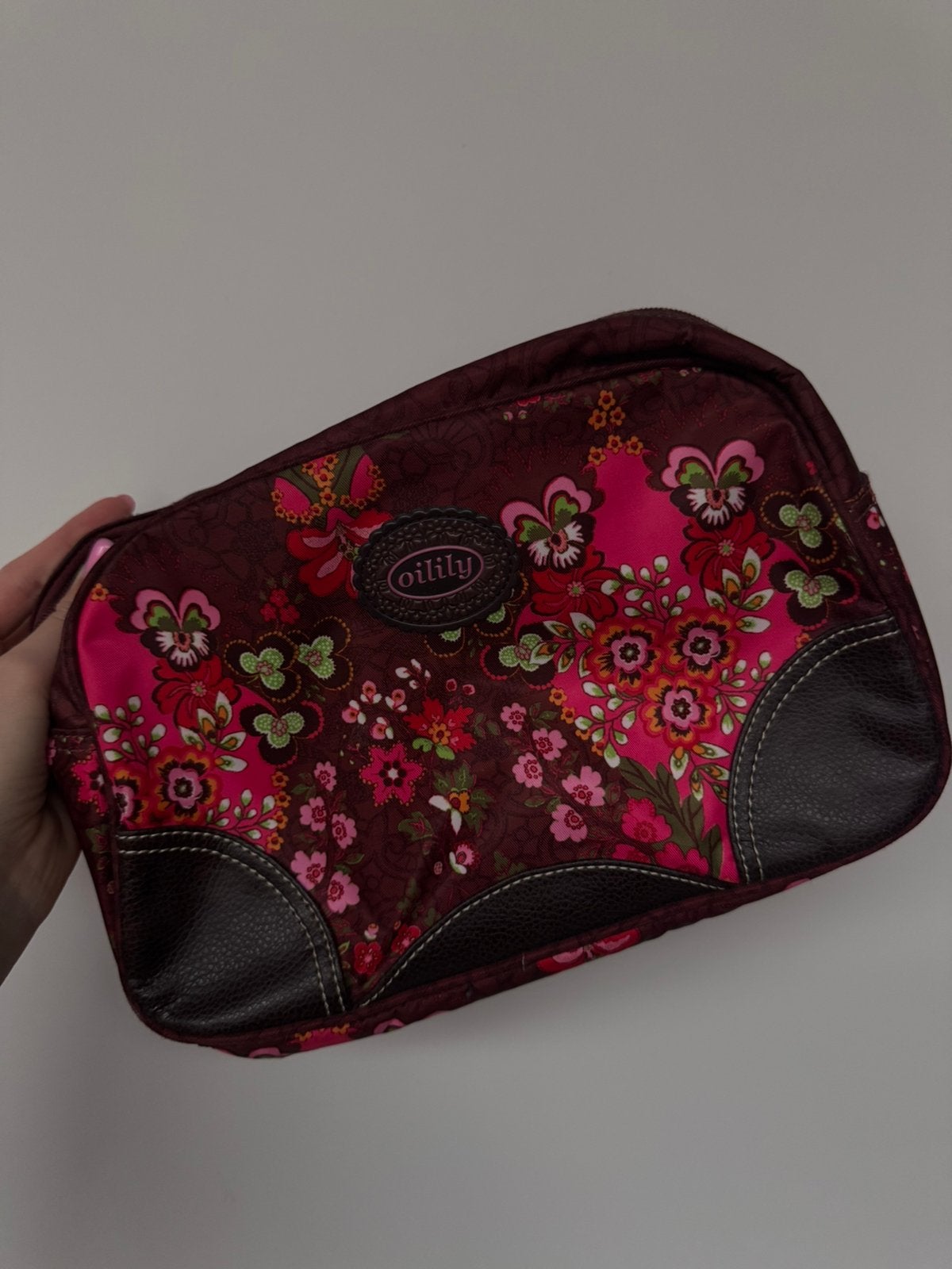 Kleurrijke Oilily Toilettas / Make-up tas, Ophalen of Verzenden, Zo goed als nieuw, Roze, Dame