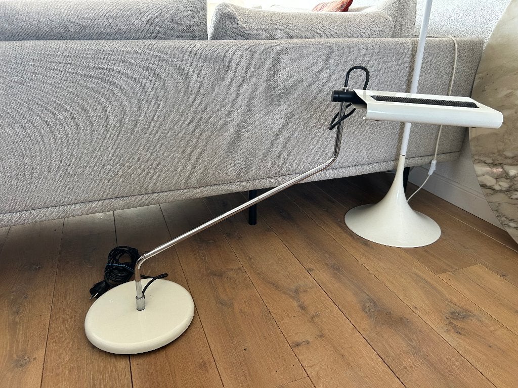 Vintage design lamp space age Joe Colombo, Ophalen, Zo goed als nieuw, Nvt, Minder dan 100 cm