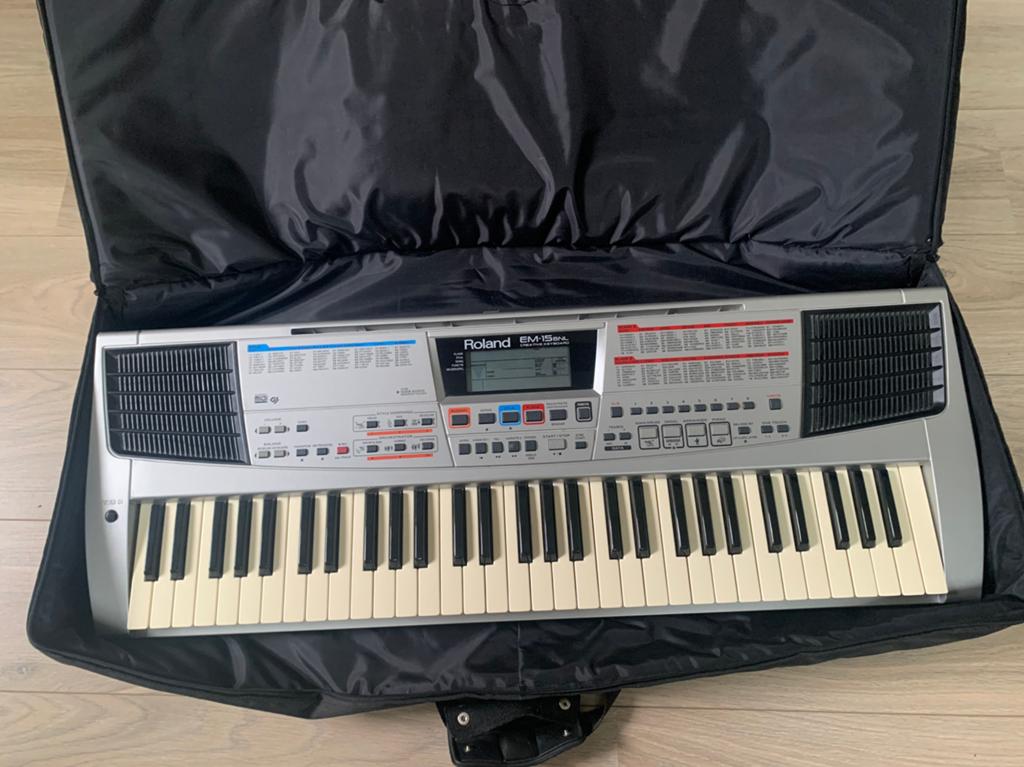 Keyboard Roland EM-15, Ophalen, Zo goed als nieuw, 61 toetsen, Roland