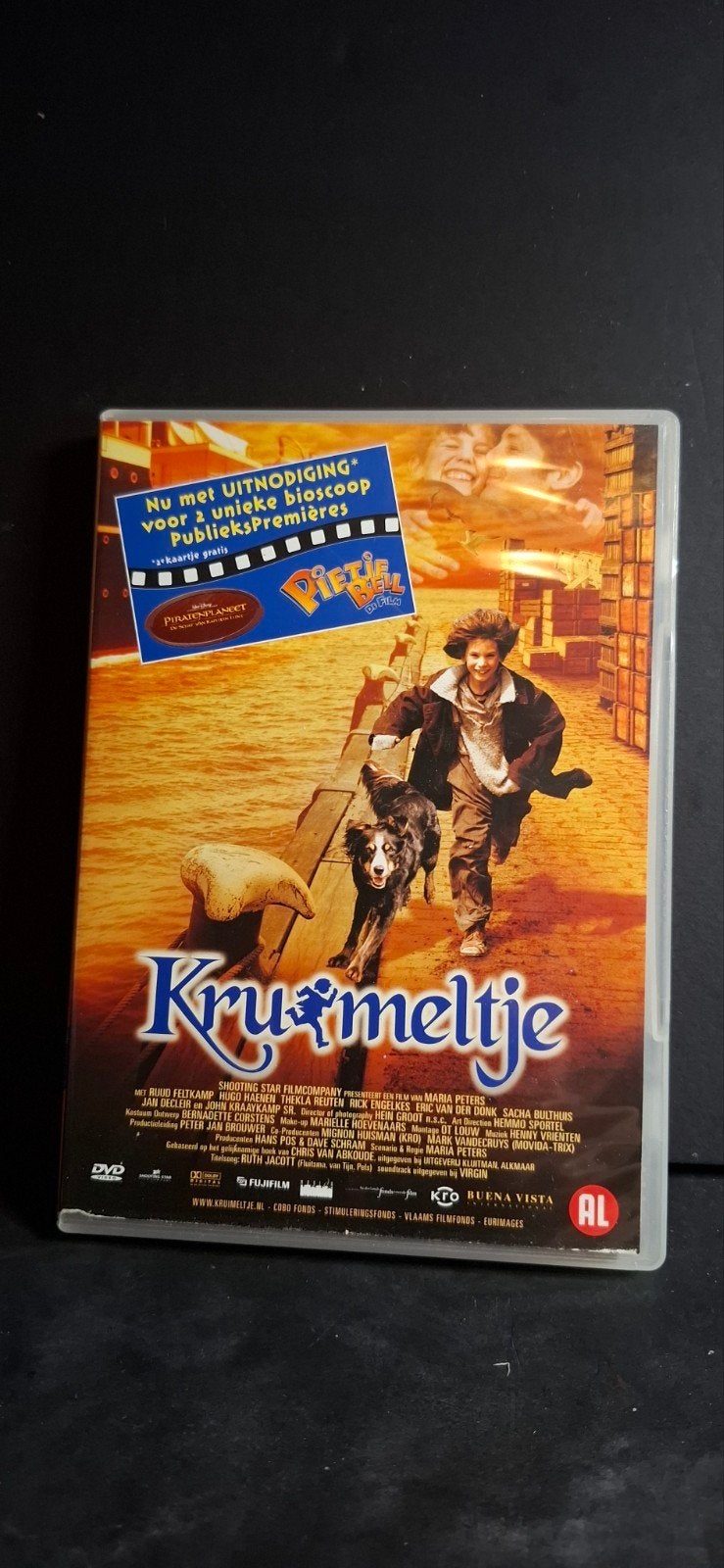 Kruimeltje DVD - Nederlandse Familiefilm, Cd's en Dvd's, Gebruikt, Alle leeftijden, Nederlands, Familie