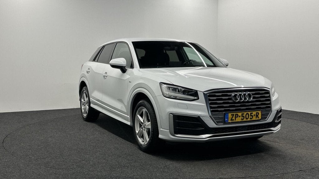 Audi Q2 30 TFSI Sport S line AUTOMAAT-HALF LEER-CRUISE, Auto's, Audi, Gebruikt, Met garantie (alle), Wit, Origineel Nederlands
