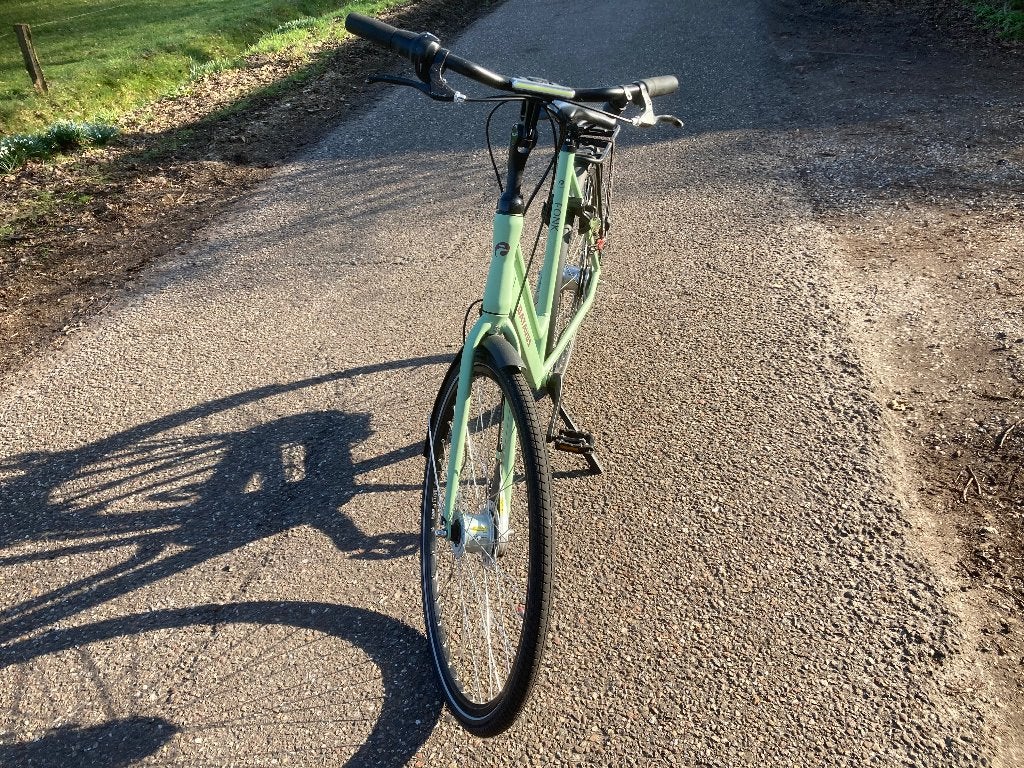 Batavus Fonk 7 versnellingen framemaat 57 groen mat, Ophalen, Gebruikt, Versnellingen, Batavus