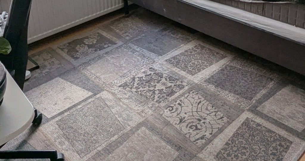 Vloerkleed tapijt 300 x 200, Ophalen, Beige, 200 cm of meer, Zo goed als nieuw