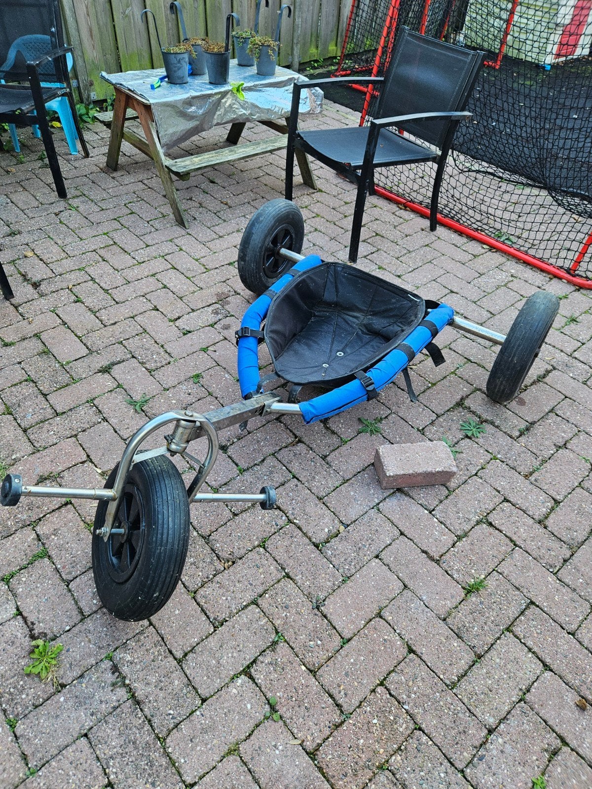 kite buggy, Watersport en Boten, Geen board, Ophalen, Gebruikt, Overige typen