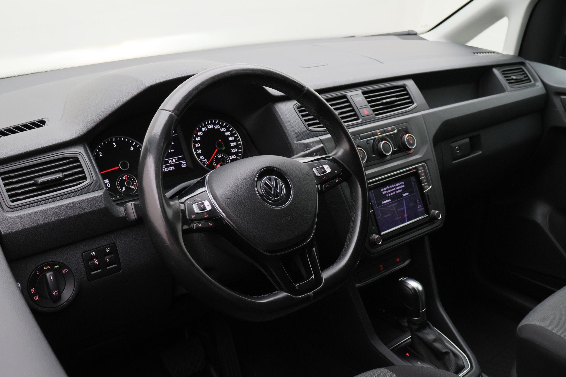 Volkswagen Caddy 2.0 TDI DSG L1H1 BMT Airco, Winterpakket, A, Auto's, Stof, Gebruikt, 102 pk, Bedrijf