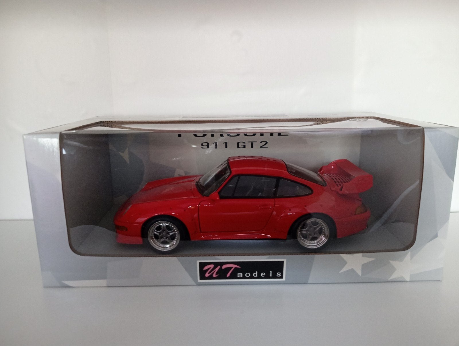 UT Models Porsche 911 GT2, Hobby en Vrije tijd, Modelauto's | 1:18, Ophalen of Verzenden, Zo goed als nieuw, Auto, UT Models