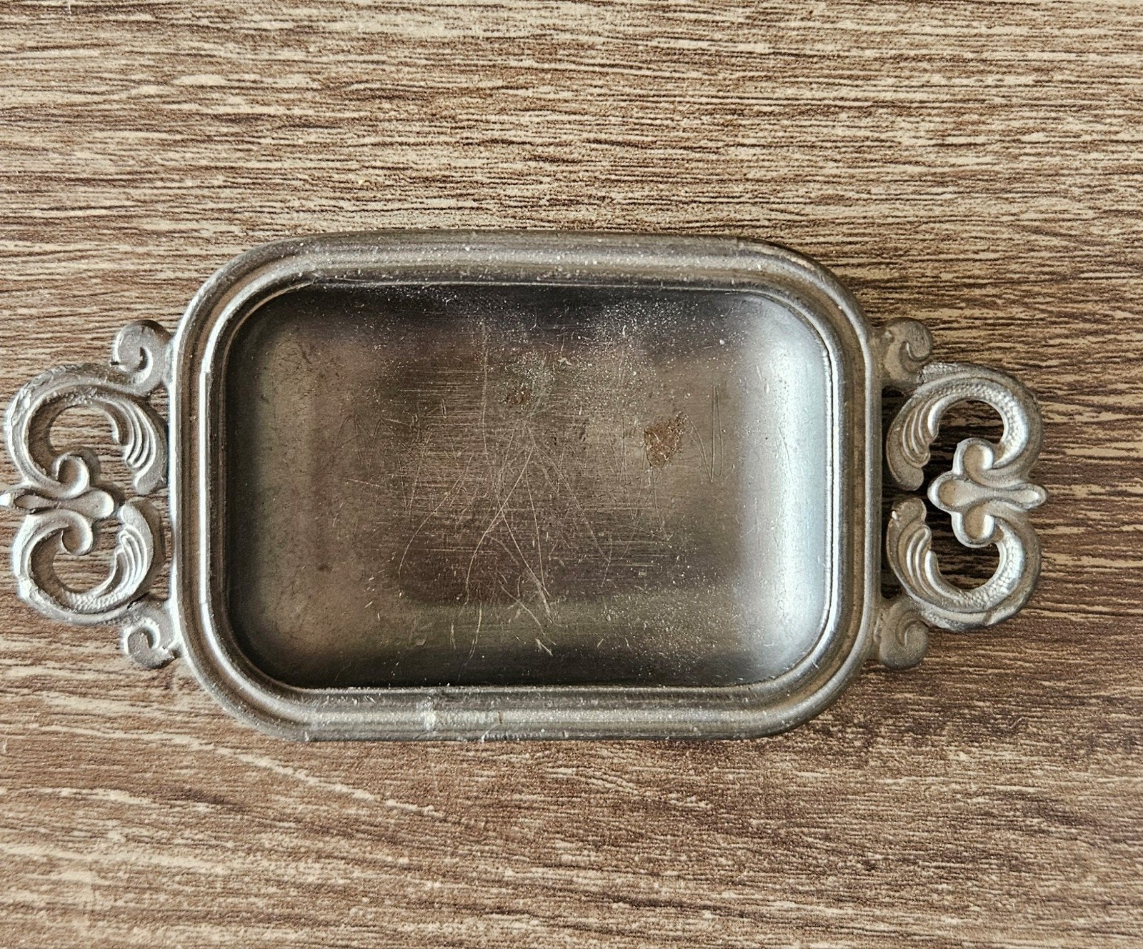 Vintage Italiaans RAMA Peltro Sier-/Serveerschaaltje 95% Ti, Antiek en Kunst, Ophalen of Verzenden