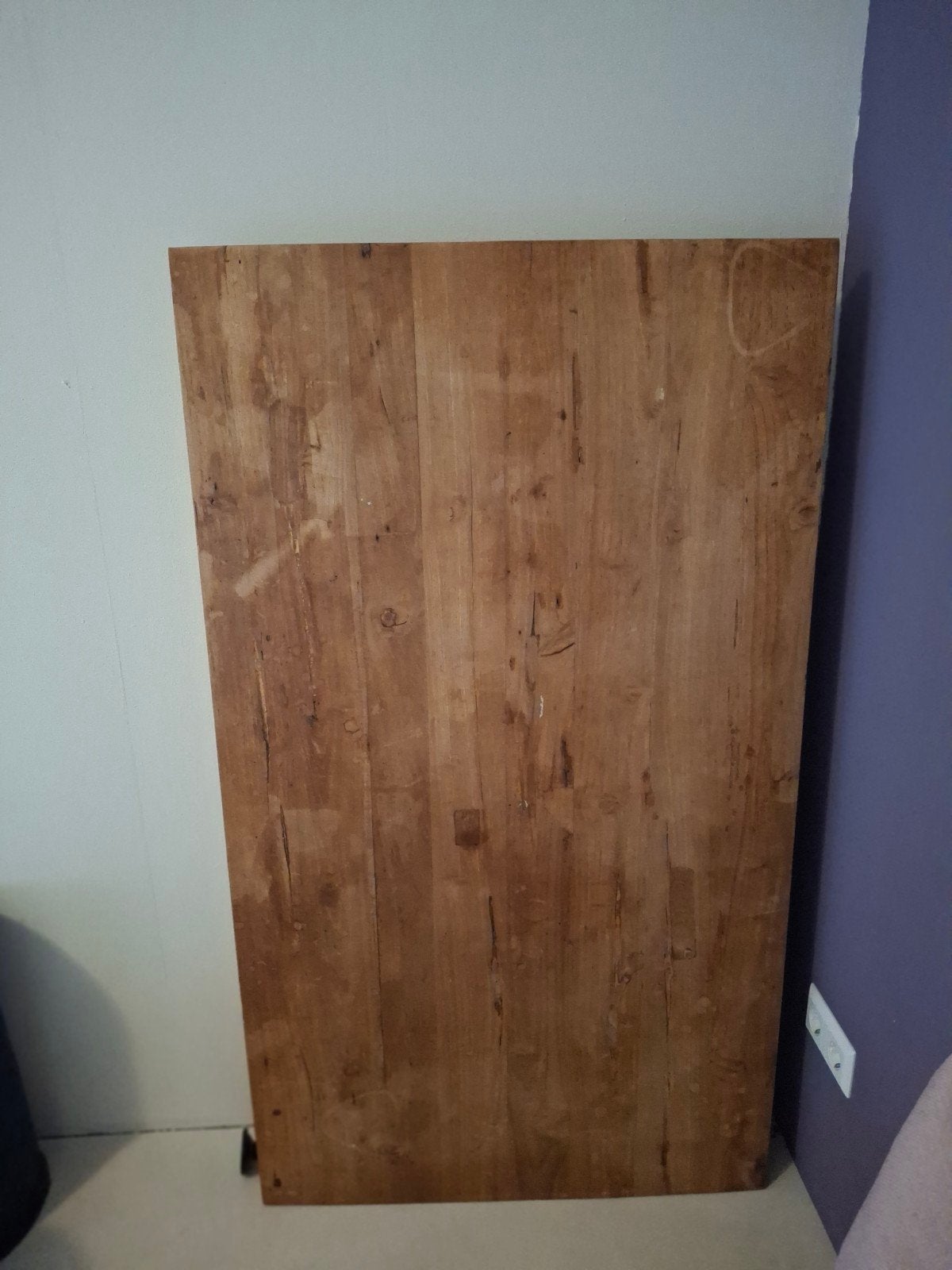 Teak houten tafel- Gebruikt, Huis en Inrichting, Tafelonderdelen, Ophalen, Gebruikt, 100 tot 150 cm, 50 tot 100 cm