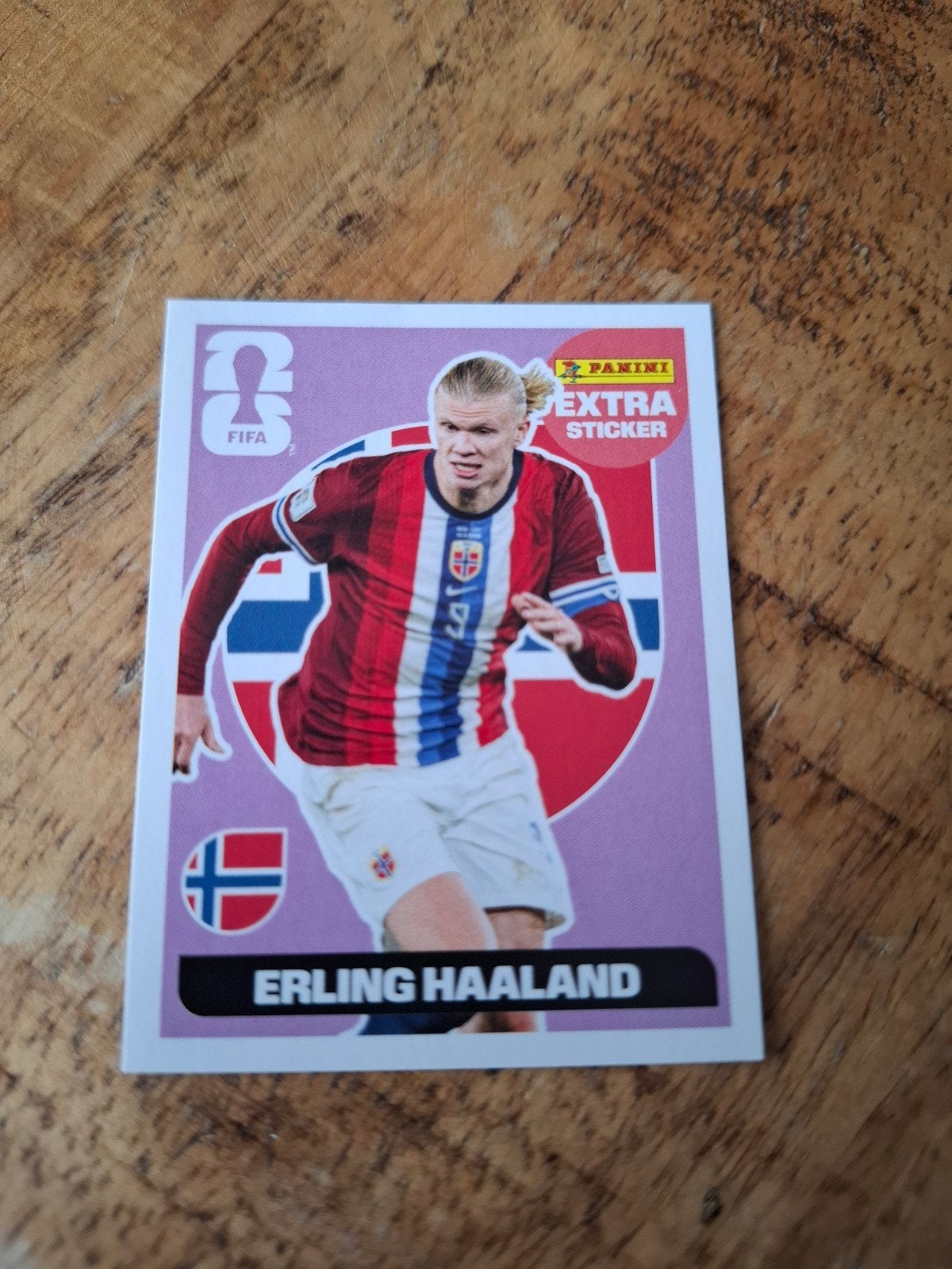 Erling Haaland Panini FIFA World Cup 2026 Extra Sticker, Ophalen of Verzenden, Nieuw
