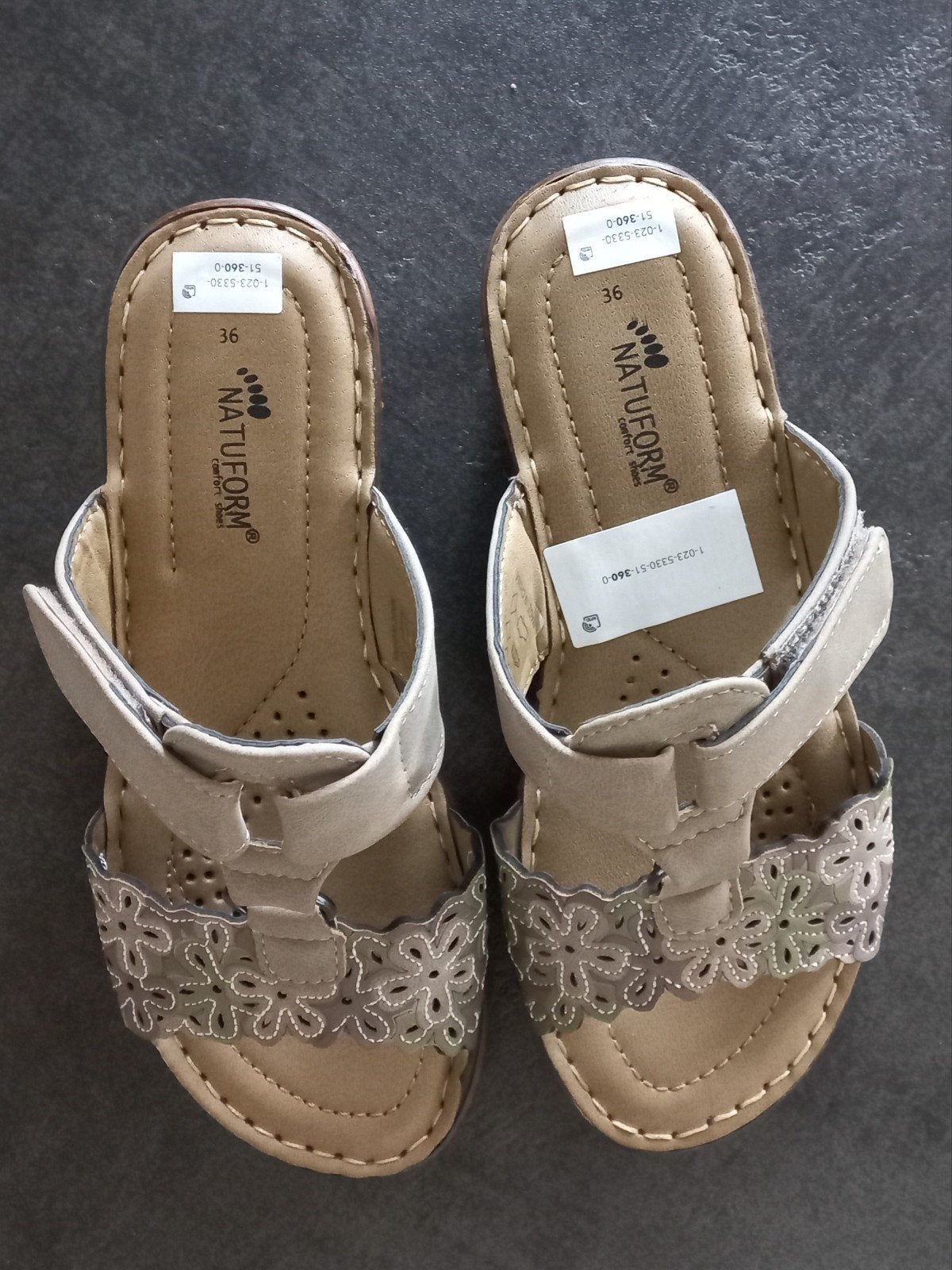 Nieuwe Natuform damesslippers maat 36, Kleding | Dames, Natuform, Ophalen of Verzenden, Nieuw, Slippers