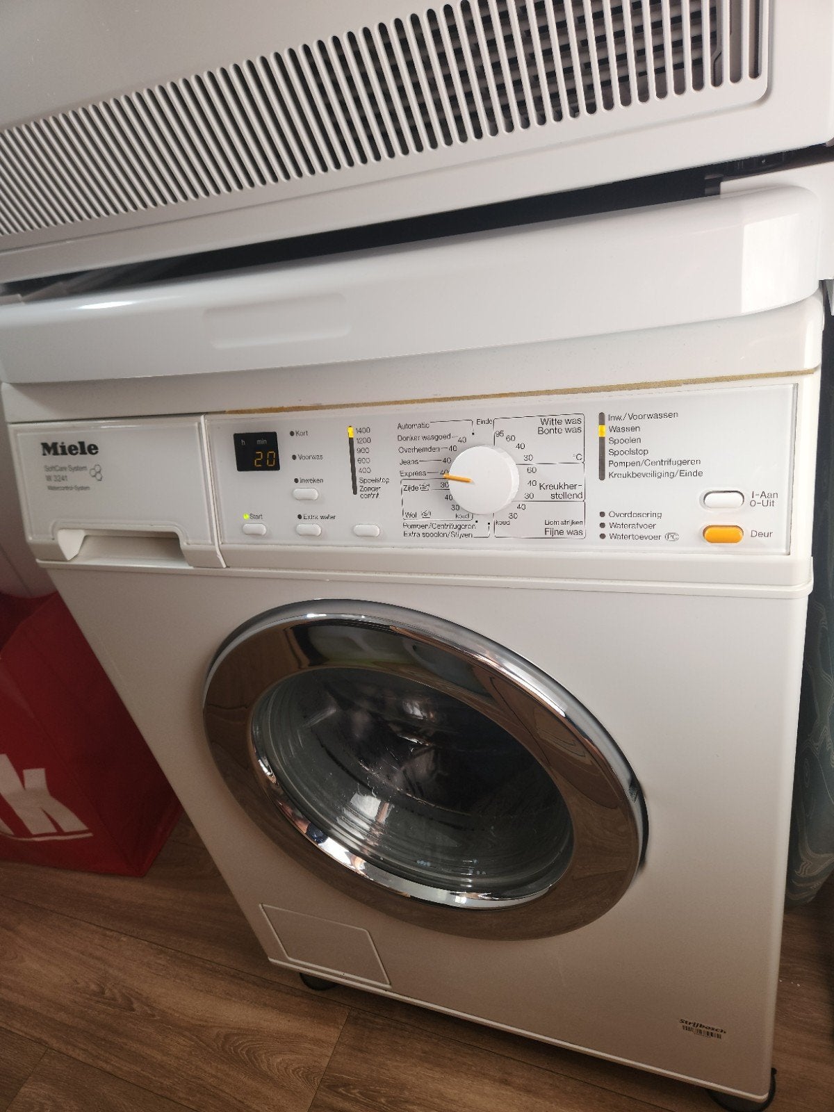 Miele W 961 SoftCare System Wasmachine, Witgoed en Apparatuur, Wasmachines, Gebruikt, Ophalen of Verzenden, Voorlader, 85 tot 90 cm