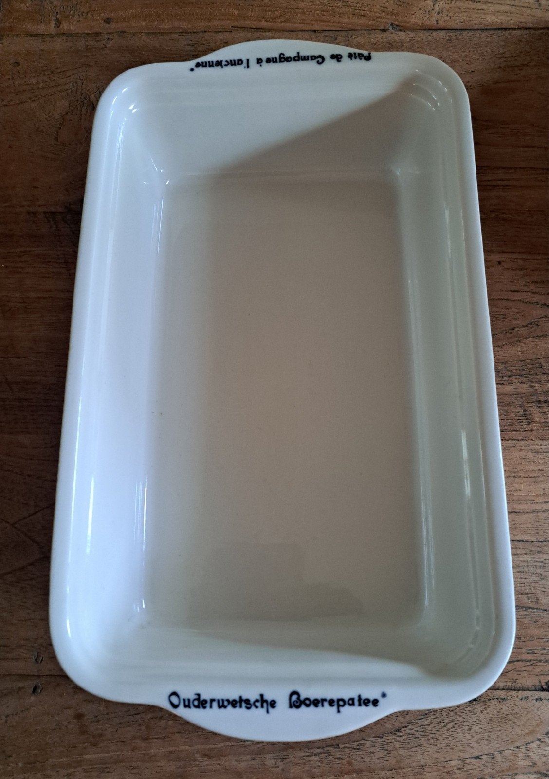 Ouderwetse Boerenpatee " oven" schaal - Paté de Campagne, Antiek en Kunst, Ophalen of Verzenden