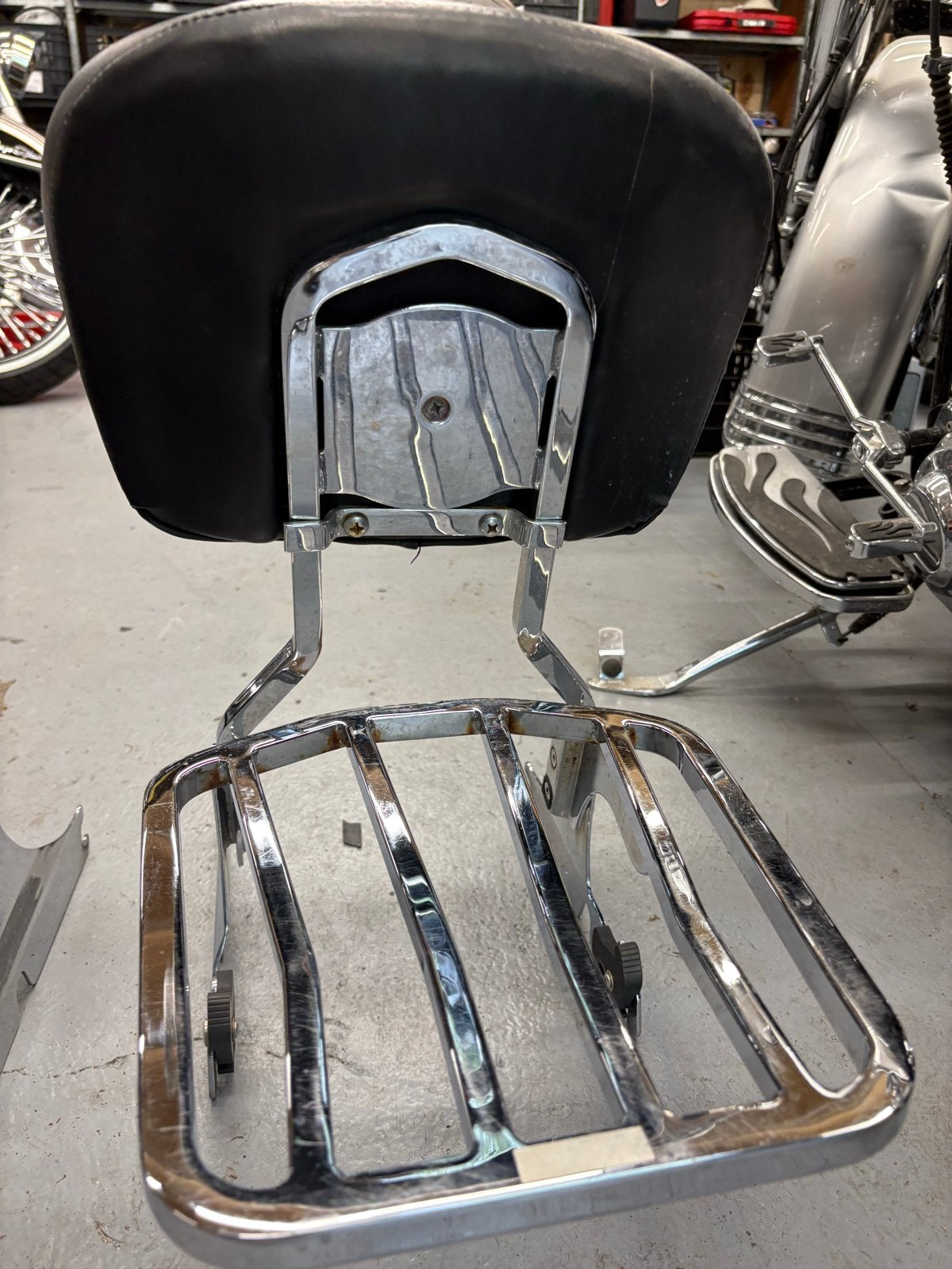 Harley-Davidson Softail Heritage Accessoires: Sissybar, Wind, Gebruikt, Ophalen of Verzenden, Nvt, Nvt