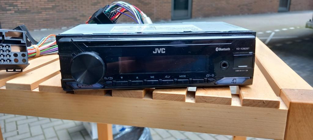 JVC KD282BT autoradio met bluetooth/usb, Ophalen of Verzenden