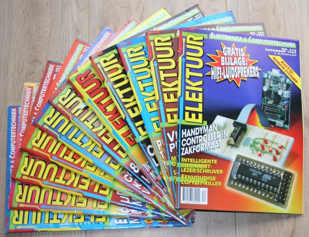 Elektuur 1997 (11 stuks) - Compleet!, Boeken, Tijdschriften en Kranten, Ophalen of Verzenden, Gelezen, Overige typen