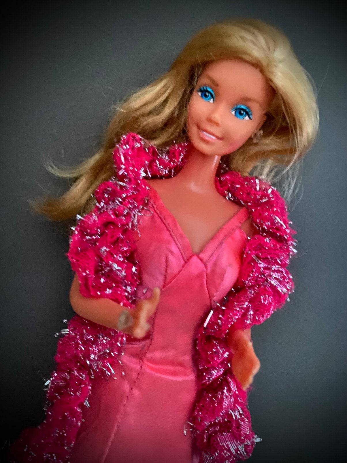 Vintage Superstar Barbie 1977 originele outfit Mattel, Verzenden, Gebruikt, Pop