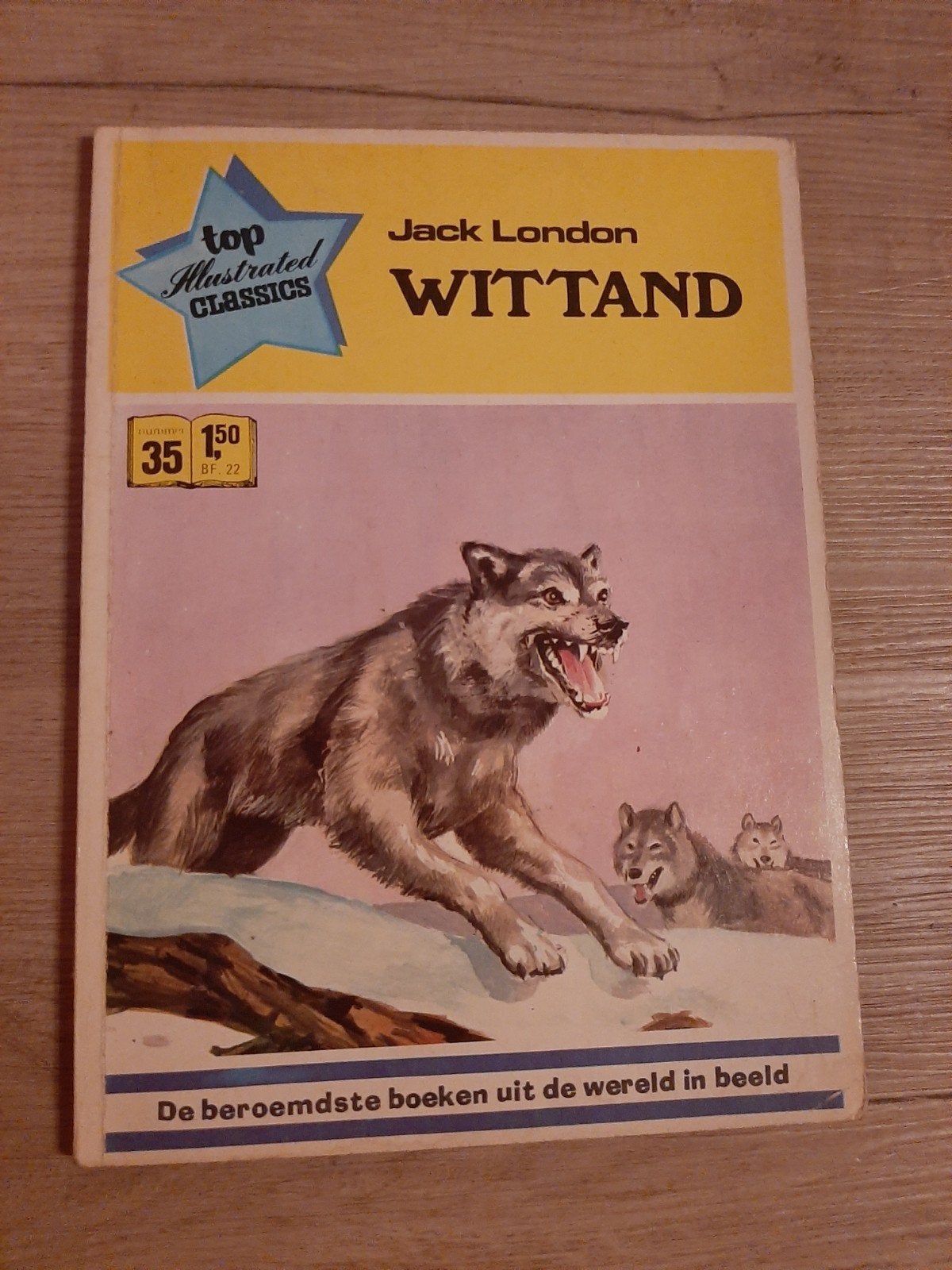 Wittand - Jack London - Top Illustrated Classics, Boeken, Ophalen of Verzenden, Gelezen, Jack London, Fictie algemeen