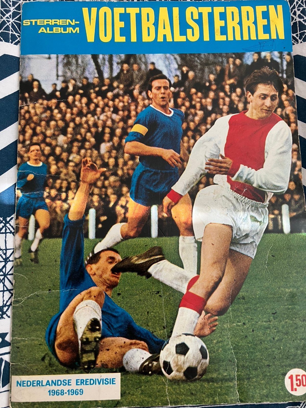 Panini Vanderhout 1968-1969, Ophalen of Verzenden, Gebruikt, Buitenlandse clubs, Poster, Plaatje of Sticker