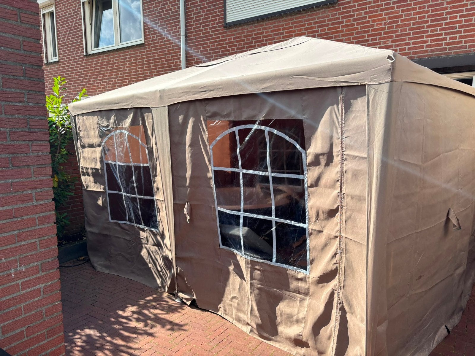 Partytent Central Park 3x4m, Ophalen, Gebruikt, Partytent, 4 tot 6 meter