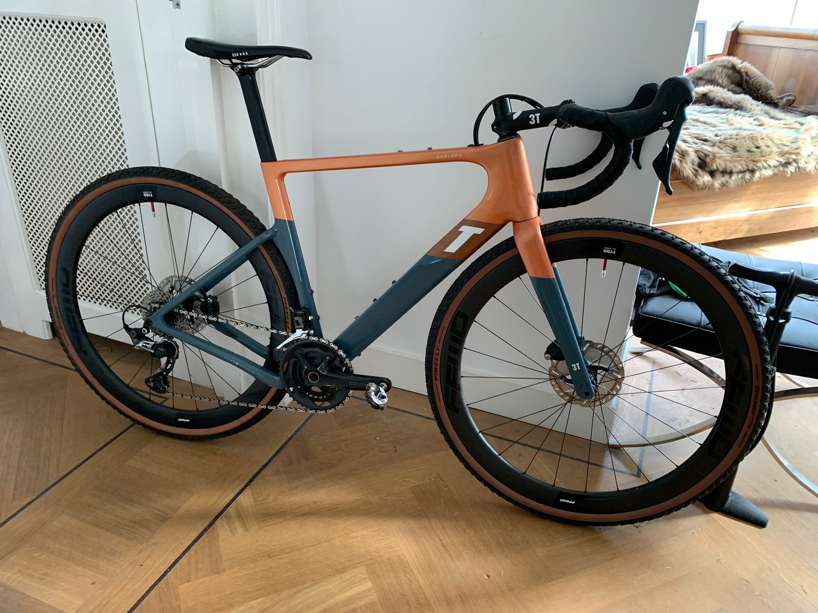 3T exploro Gravel Racefiets 54, Carbon, Zo goed als nieuw, Meer dan 20 versnellingen, 53 tot 57 cm
